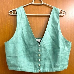 Made Well Cropped Shirt Size M/10